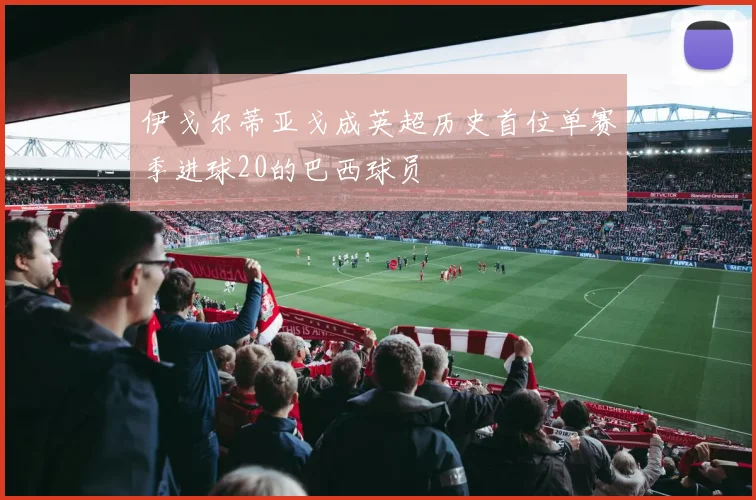 伊戈尔蒂亚戈成英超历史首位单赛季进球20的巴西球员